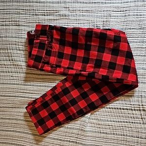 Buffalo check jeggings